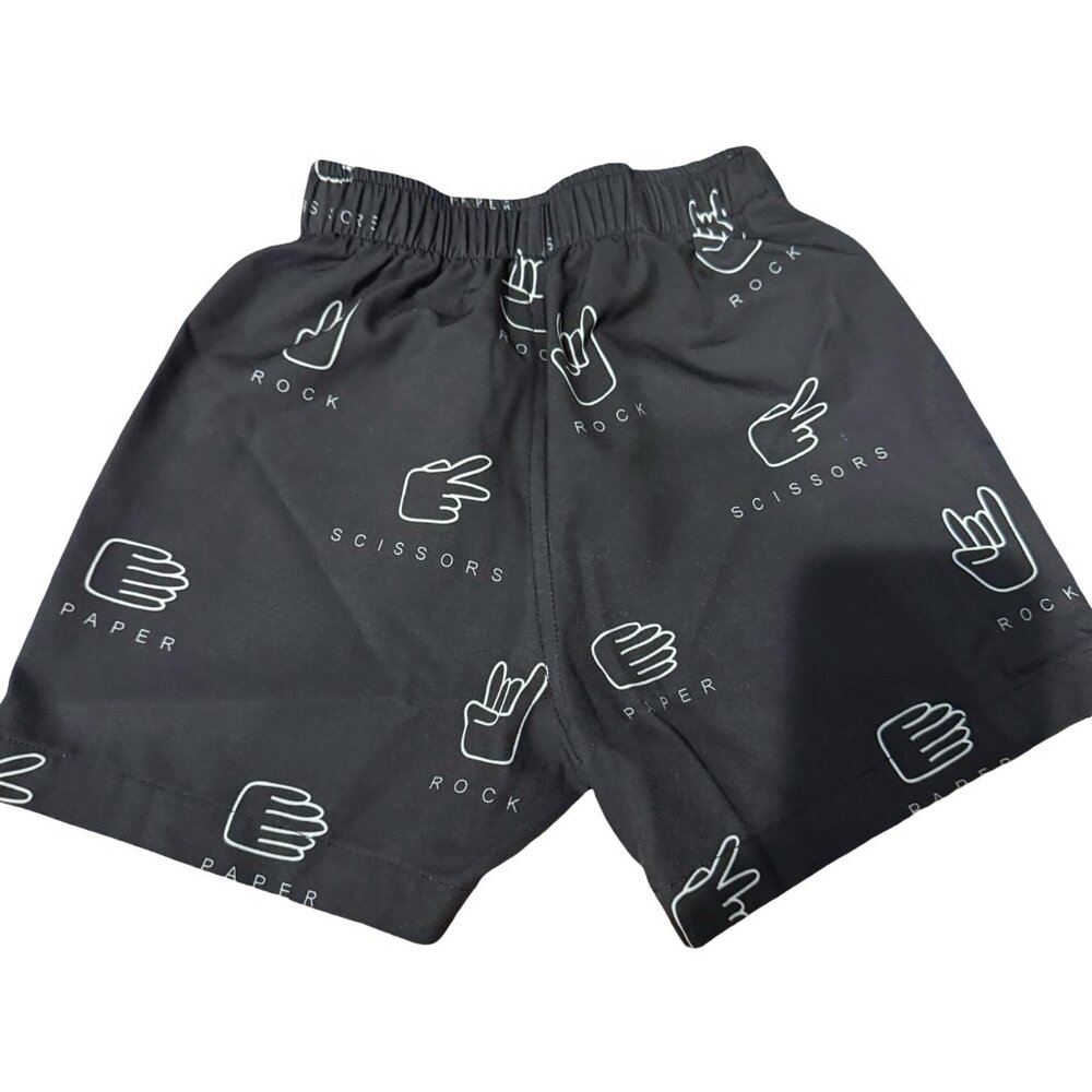 Tiny Tribe Rocks Paper Scissors Shorts - Picture 2 of 2